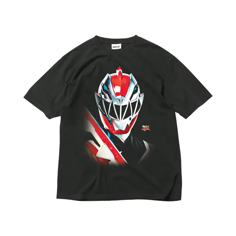 スーパー戦隊 x HOMEGAME \ 2019 リュウソウレッド TEE "BLACK"