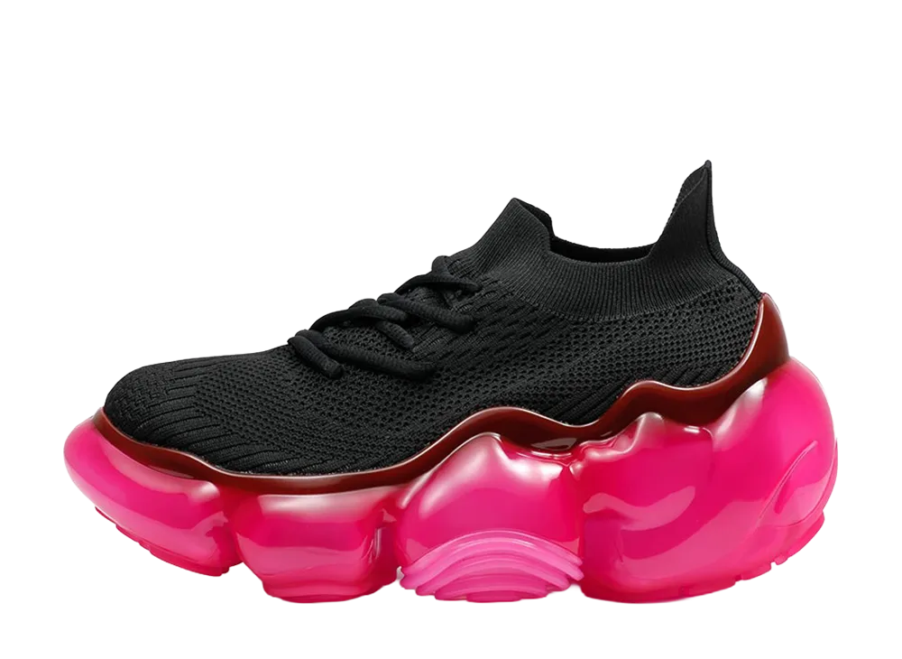 grounds MOOPIE "Black/Hot Pink"