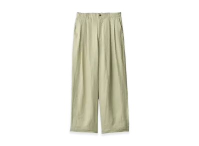 ssstein Light Linen Wide Easy Trousers "Light Beige"