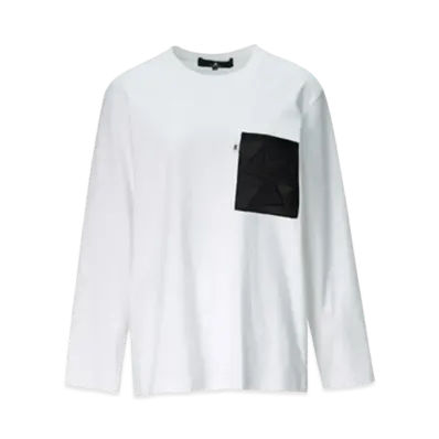 ANREALAGE Patchwork Pocket Tee "White"