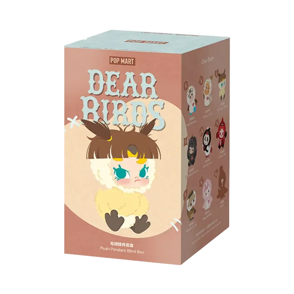 POP MART Dear Birds Series-Plush Pendant Blind Box [Piece]