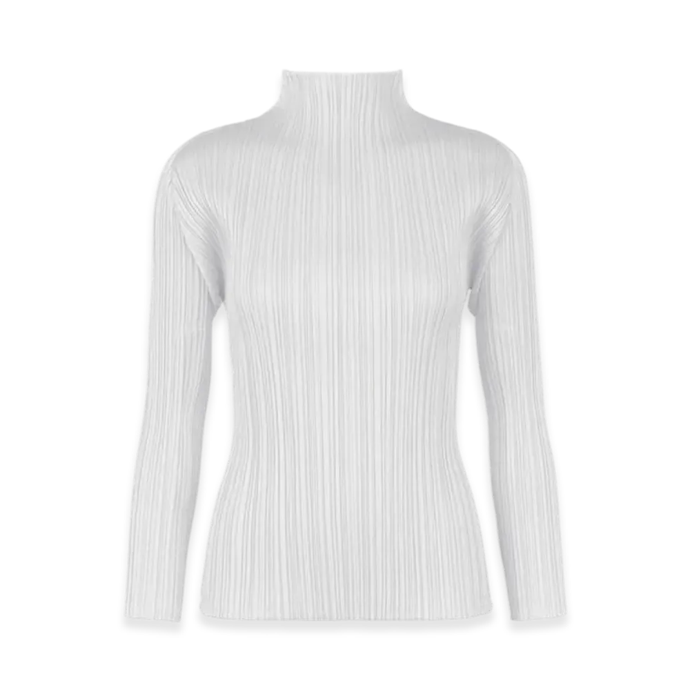 PLEATS PLEASE ISSEY MIYAKE Basics "Light Gray"