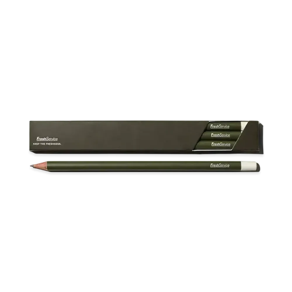 FreshService 3P Pencils In Box "Khaki"