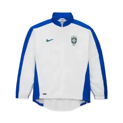 Nike Brazil 1998 Reissue Men's Soccer Replica Track Jacket "White"