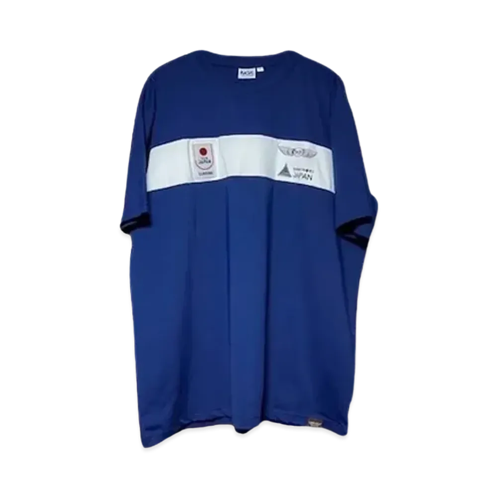 SSZ x RASH wetsuits x NAMINORI JAPAN Tech T-shirt "Navy"