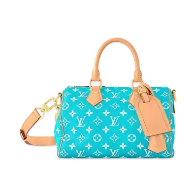Louis Vuitton Speedy P9 Bandouliere 25 "Turquoise"