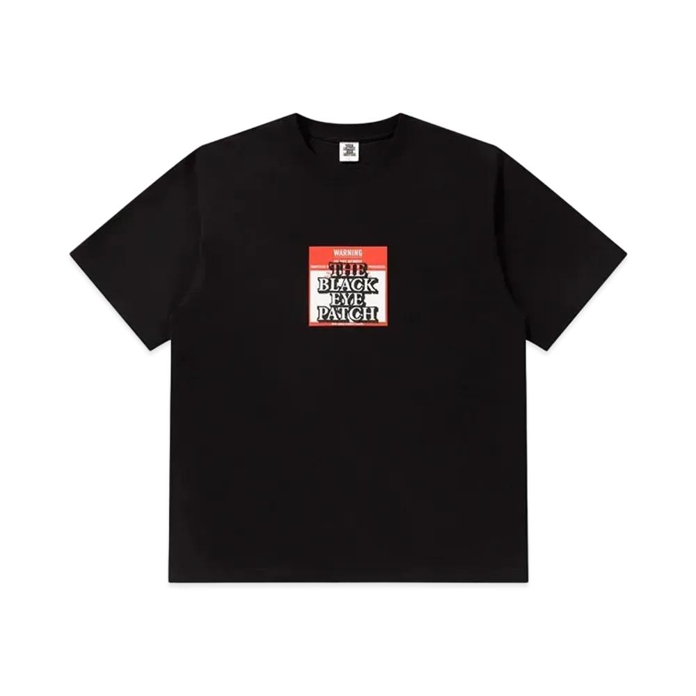BlackEyePatch Do Not Remove Label Tee "Black"