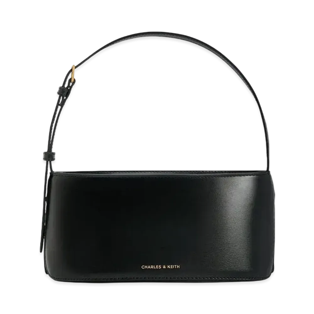 CHARLES & KEITH Wisteria Shoulder Bag "Black"