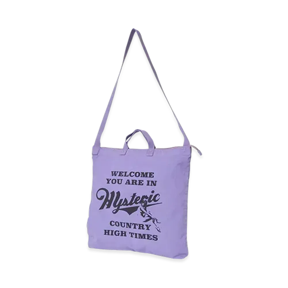 HYSTERIC GLAMOUR Hysteric Country Shoulder Bag "Purple"