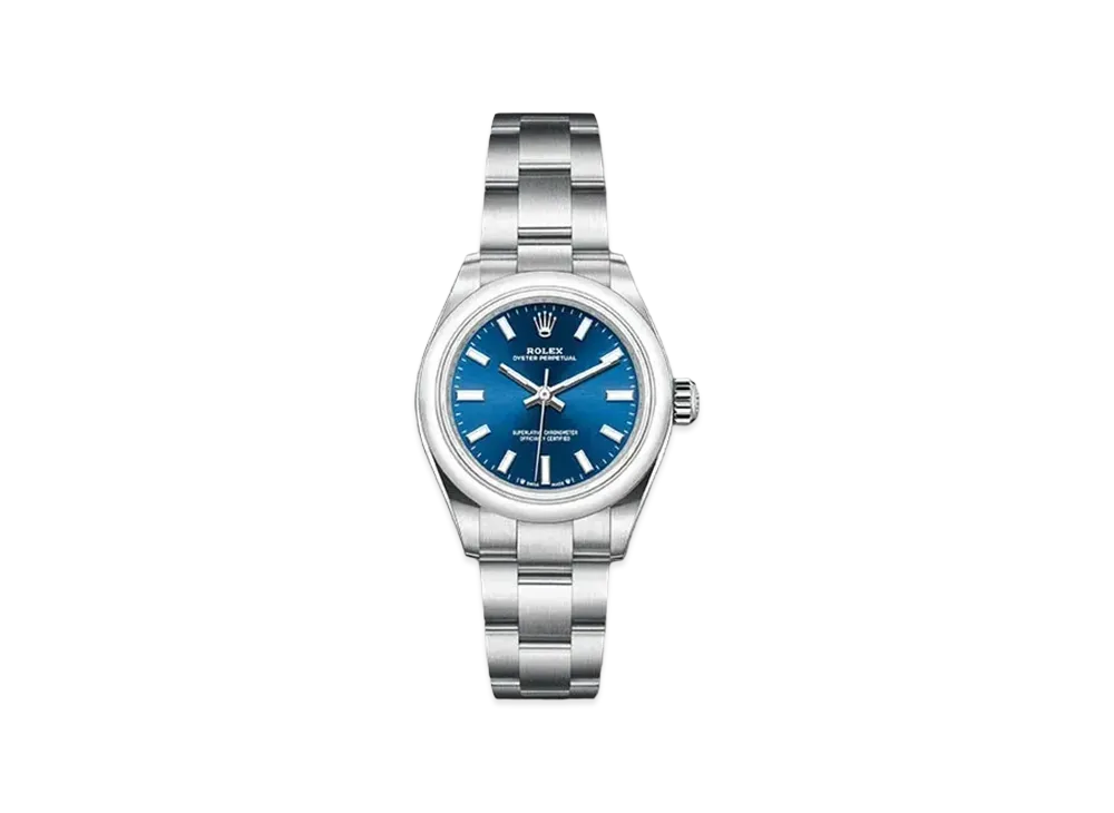 ROLEX Oyster Perpetual 28 Blue Dial 276200