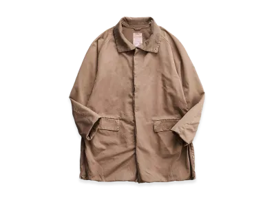 NICENESS E.Calder Premium Pima Twill Rover Coat "Beige"