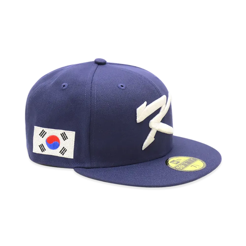 NEW ERA x THE CAP 59Fifty 2026 World Baseball Classic On-Field South Korea "Light Navy"