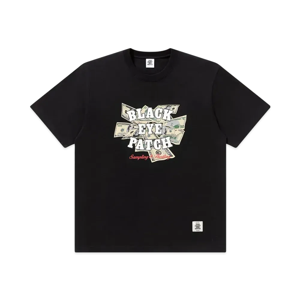 BlackEyePatch Sampling & Hustling Tee "Black"