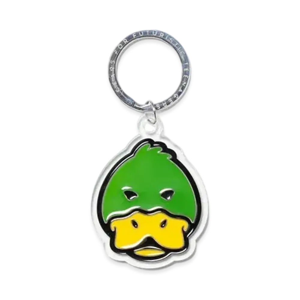 HUMAN MADE Animal Keyring Duck "Green" HM26GD095