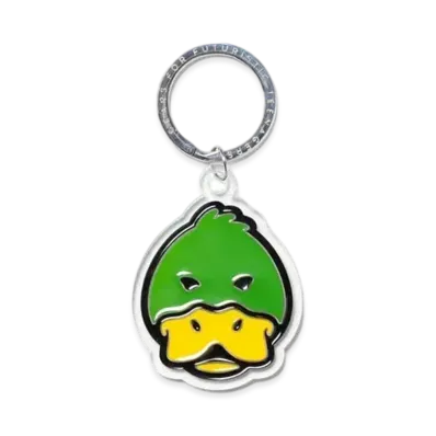 HUMAN MADE Animal Keyring Duck "Green" HM26GD095