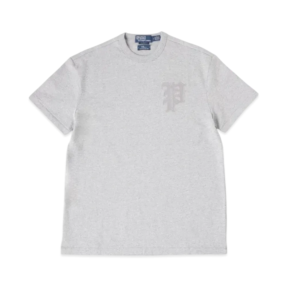 Ron Herman x Polo Ralph Lauren Heavyweight Jersey Logo Tee "Gray"