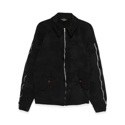 BLACK COMME des GARCONS Pattern Jacquard Jacket "Gray"