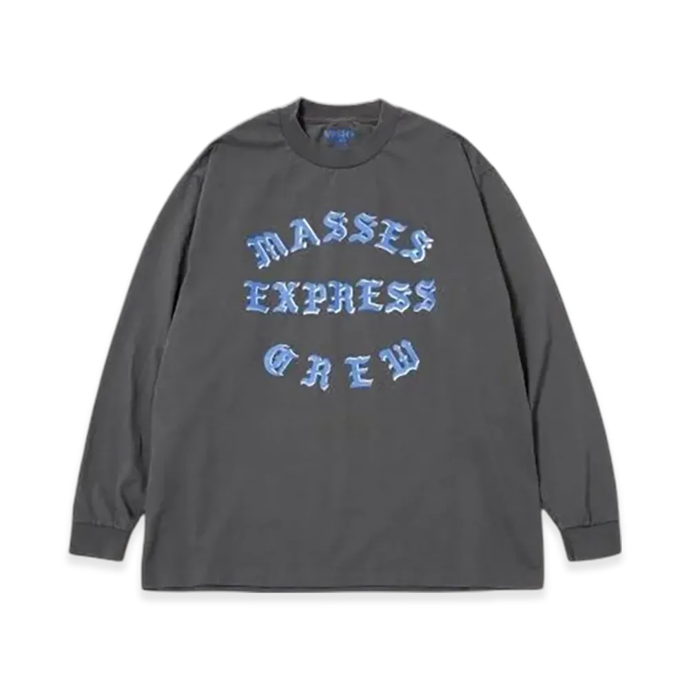 MASSES T-Shirt L/S Express "Charcoal"