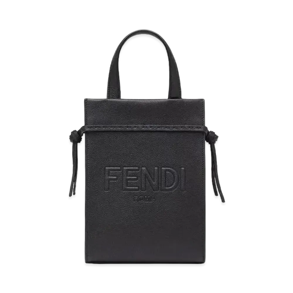 FENDI Roma Go To Shopper Mini "Black"