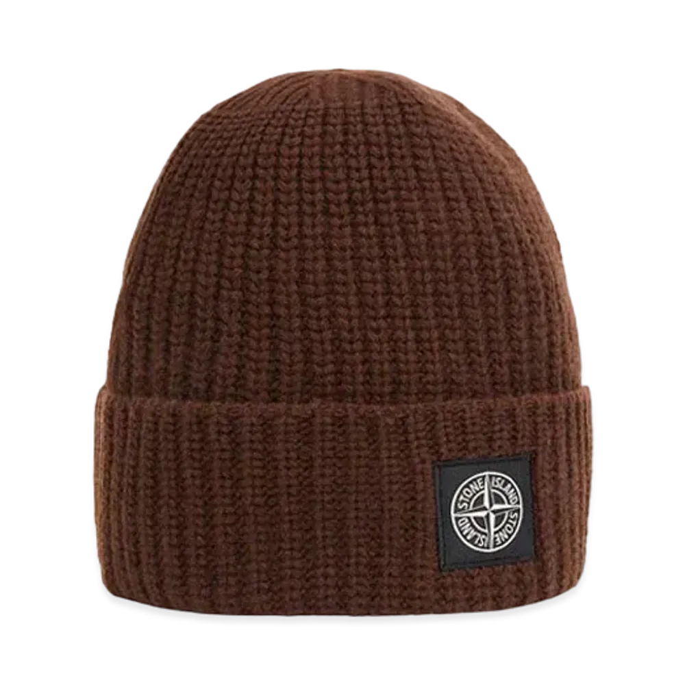 Stone Island N10B5 GEELONG WOOL "Mahogany Brown"
