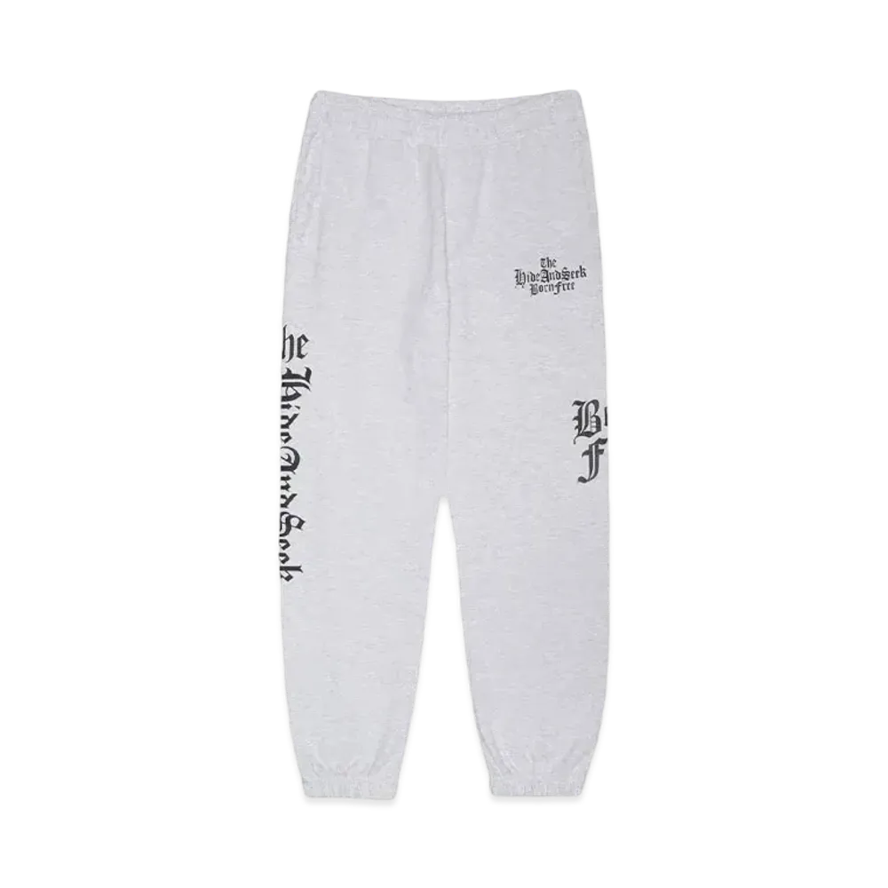 Hide and Seek The H&S Sweat Pant "H-GRAY"