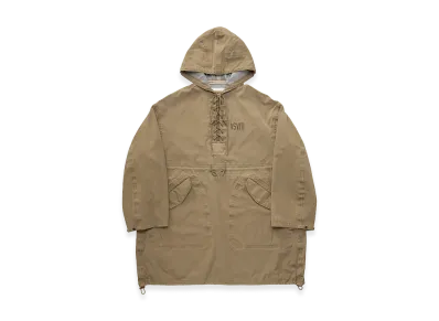 visvim Chinook Poncho 3L DMGD "Khaki"
