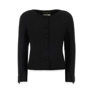 Chloe Women's Crepe Blazer "Black"