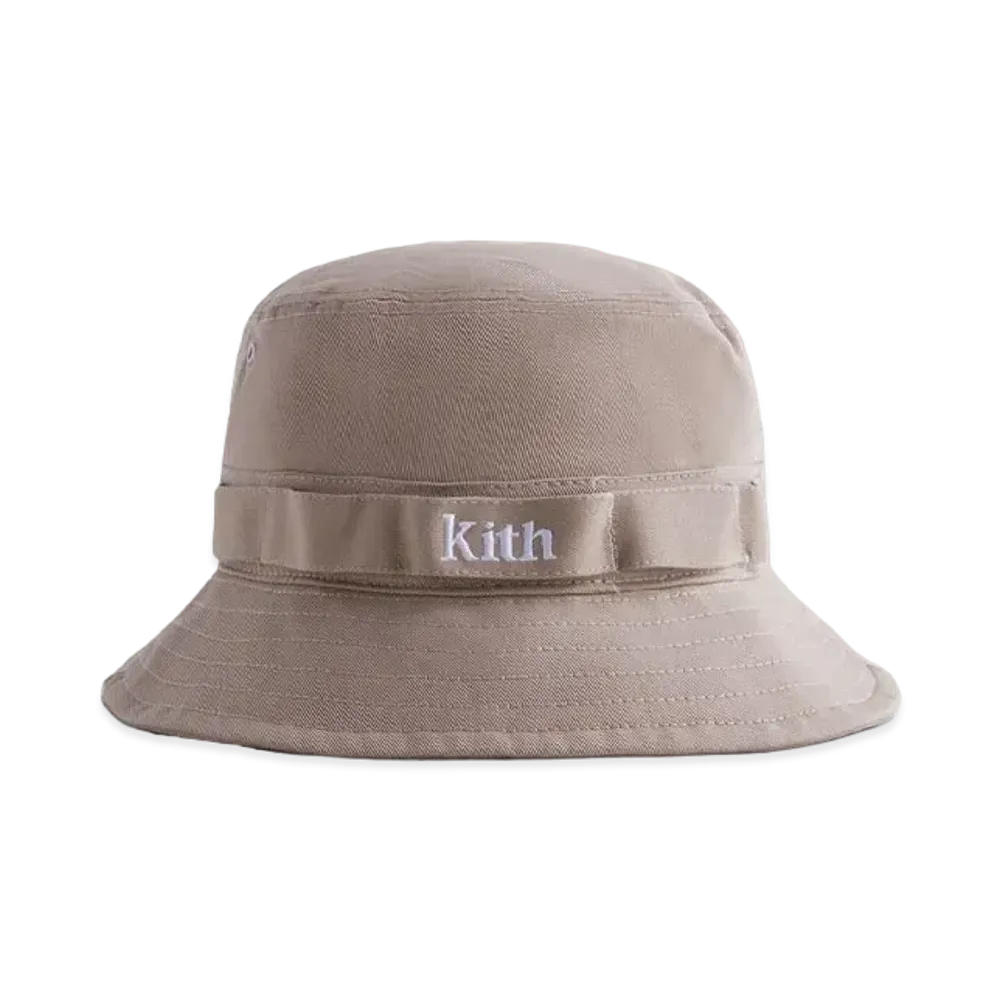 Kith Multi-Loop Serif Bucket Hat "Birch"