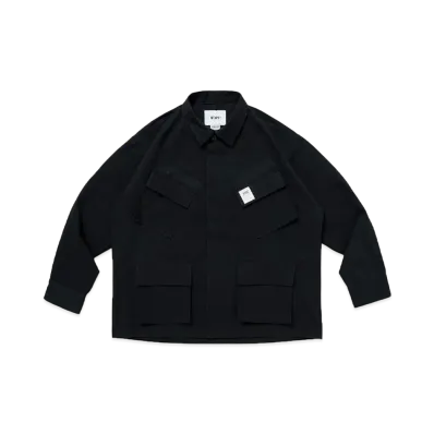 WTAPS Jungle 02 / LS / Nyco. Ripstop "Black"