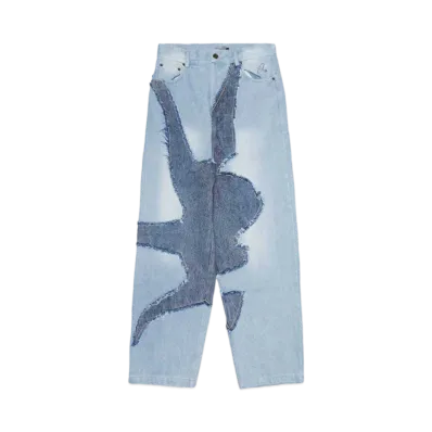 WANNA "YIN YANG" Baggy Jeans "INDIGO"