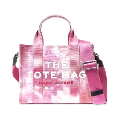 Marc Jacobs The Tie Dye Mini Tote Bag "Pink Multi"