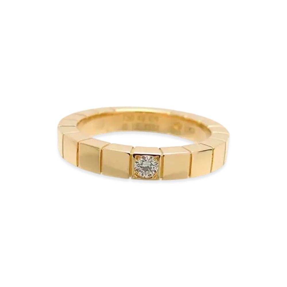 Cartier Raniere Ring 1P Diamond "Yellow Gold"