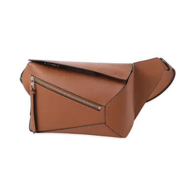 LOEWE Puzzle Edge Small Bumbag "Tan"