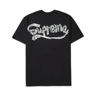 Supreme Tape Tee "Black"