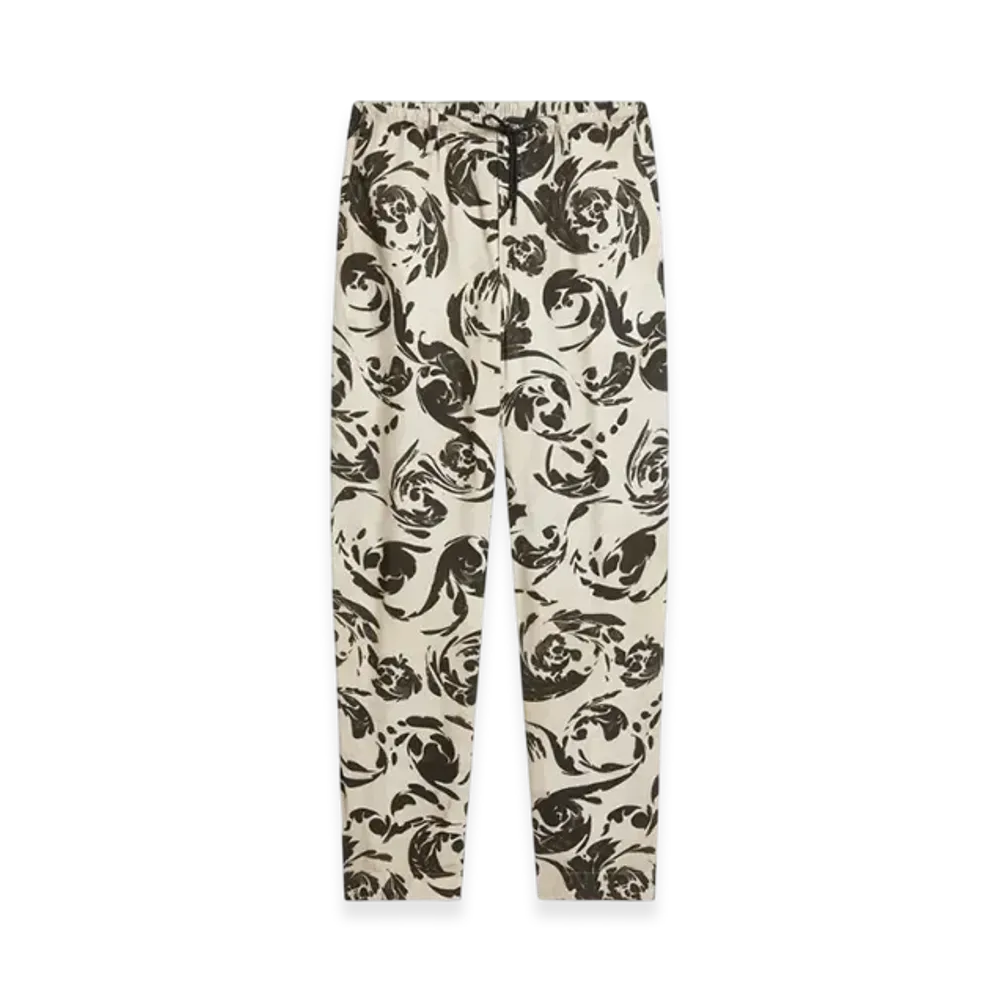 DRIES VAN NOTEN Printed Pants "Black"