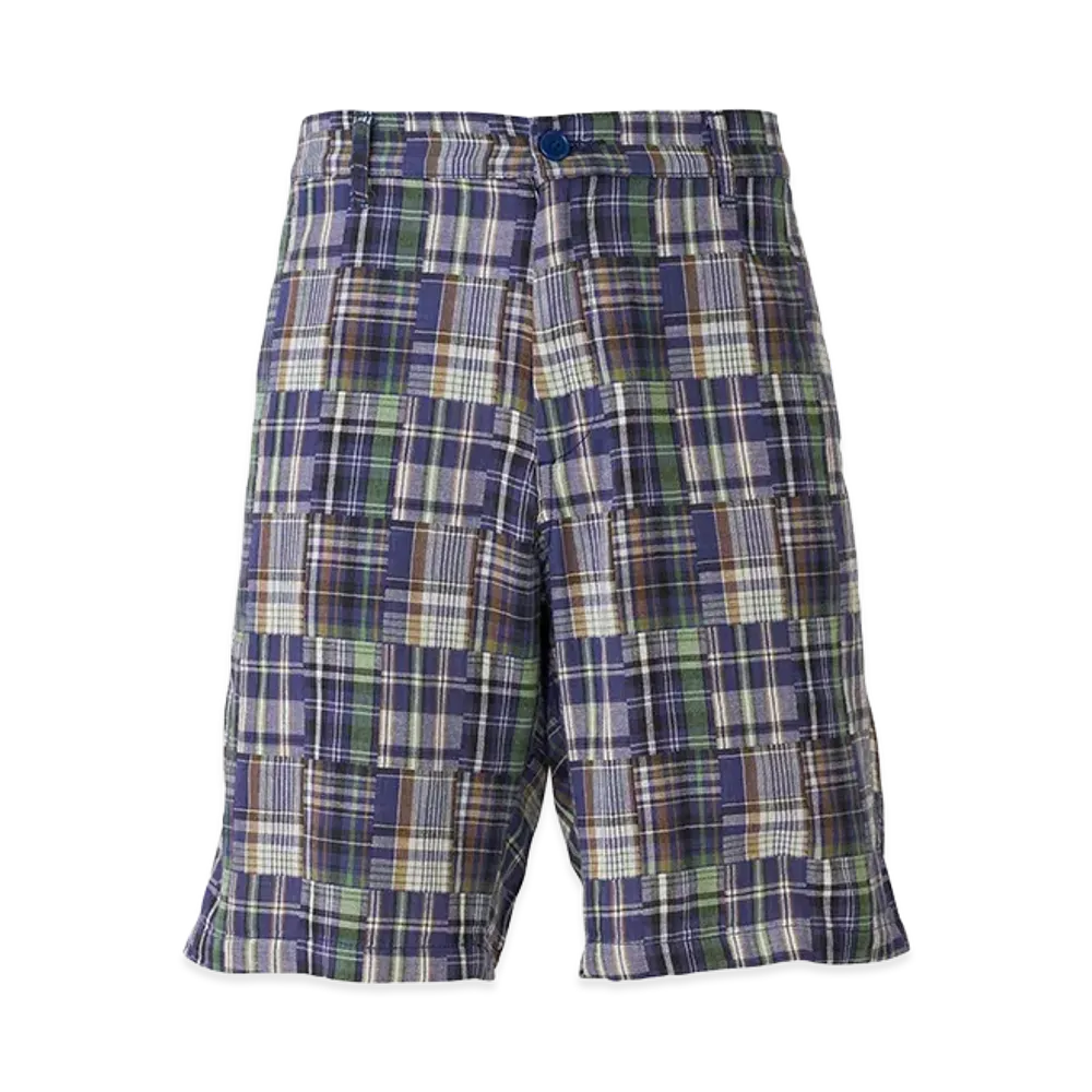 HYSTERIC GLAMOUR Double Gauze Check Shorts "Green Other"