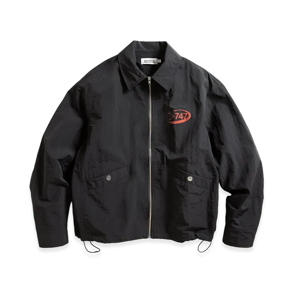 ANTI SOCIAL SOCIAL CLUB Coaches Jacket "Black"