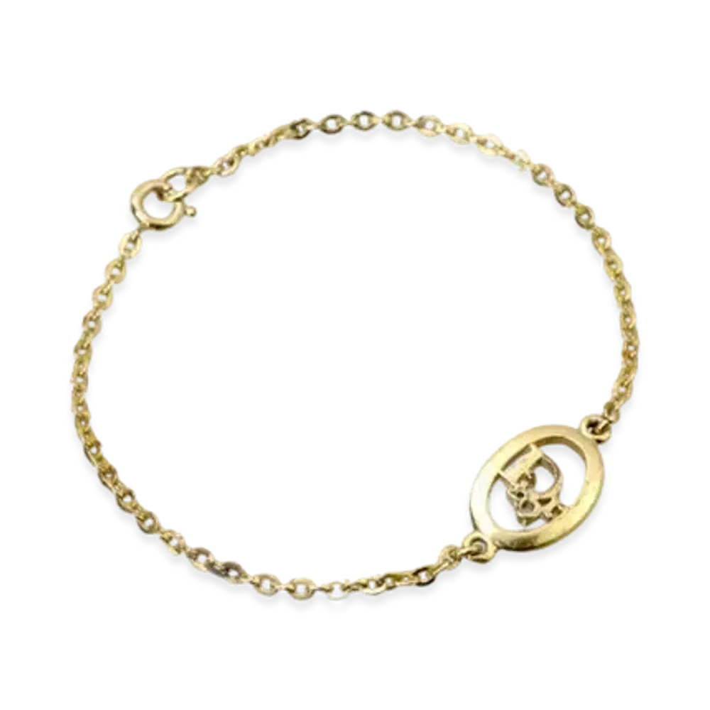 Dior Logo Bracelet "Gold"