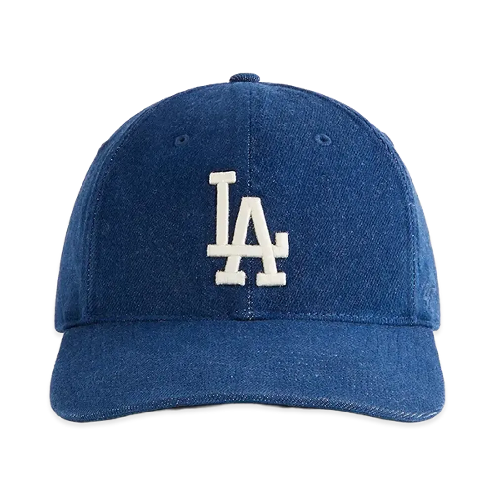Kith x '47 x the Los Angeles Dodgers Denim Franchise LS Cap "Sway"