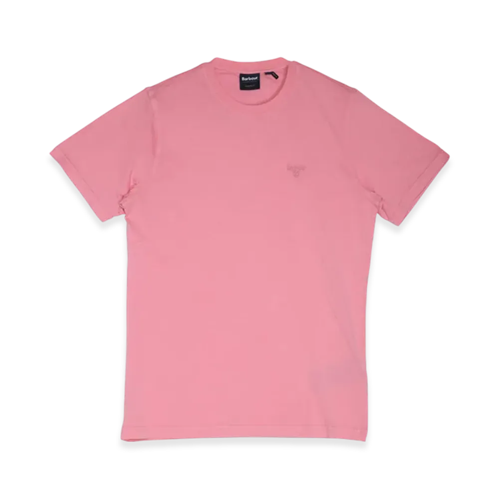 Barbour Garment Dyed Tee "Pink Salt"