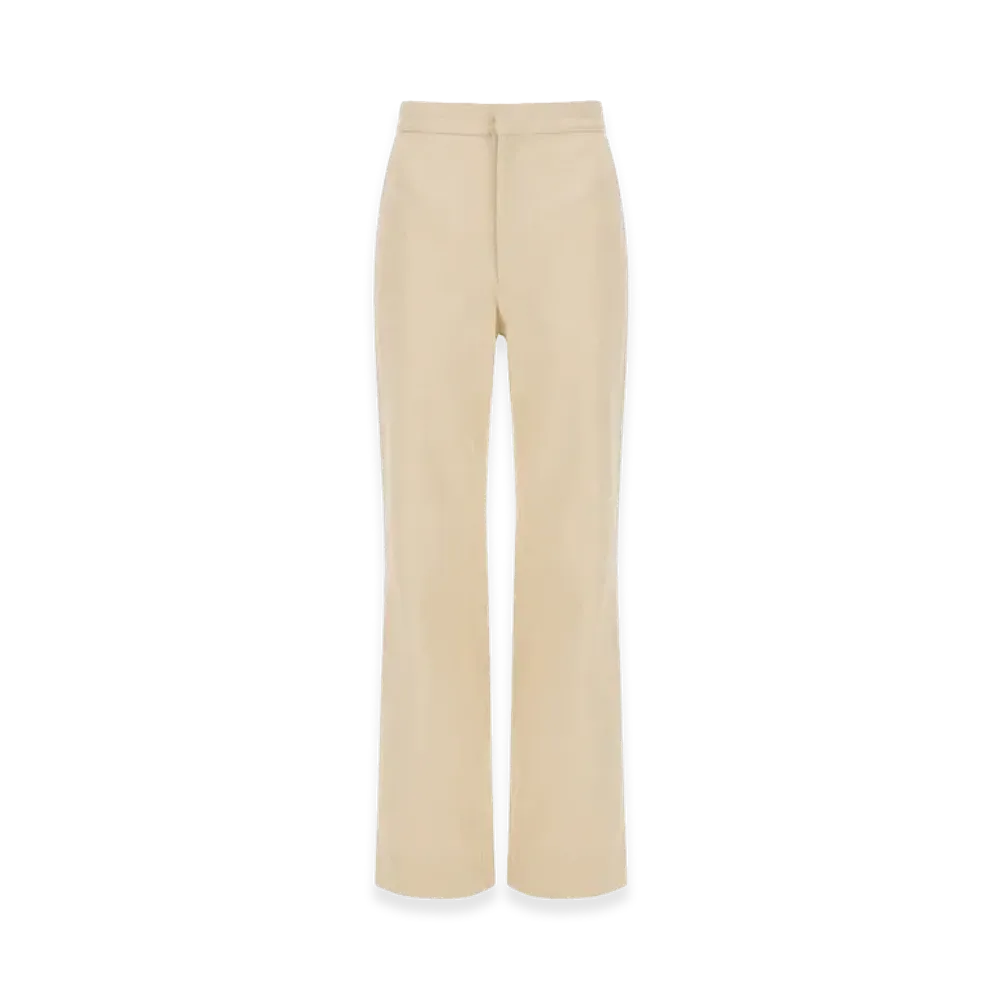 Jil Sander Women's Flared Pants "Ivory"