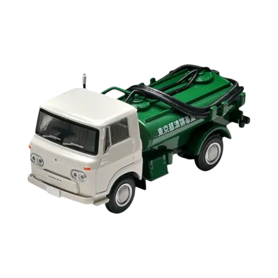 TOMYTEC "TOMICA LIMITED VINTAGE" 1/64 LV-180a Elf Vacuum Car (White/Green)