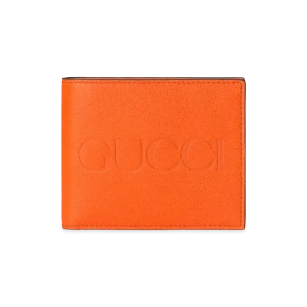 GUCCI Logo Coin Wallet "Orange"