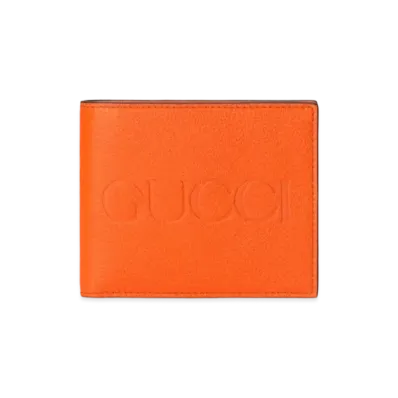 GUCCI Logo Coin Wallet "Orange"