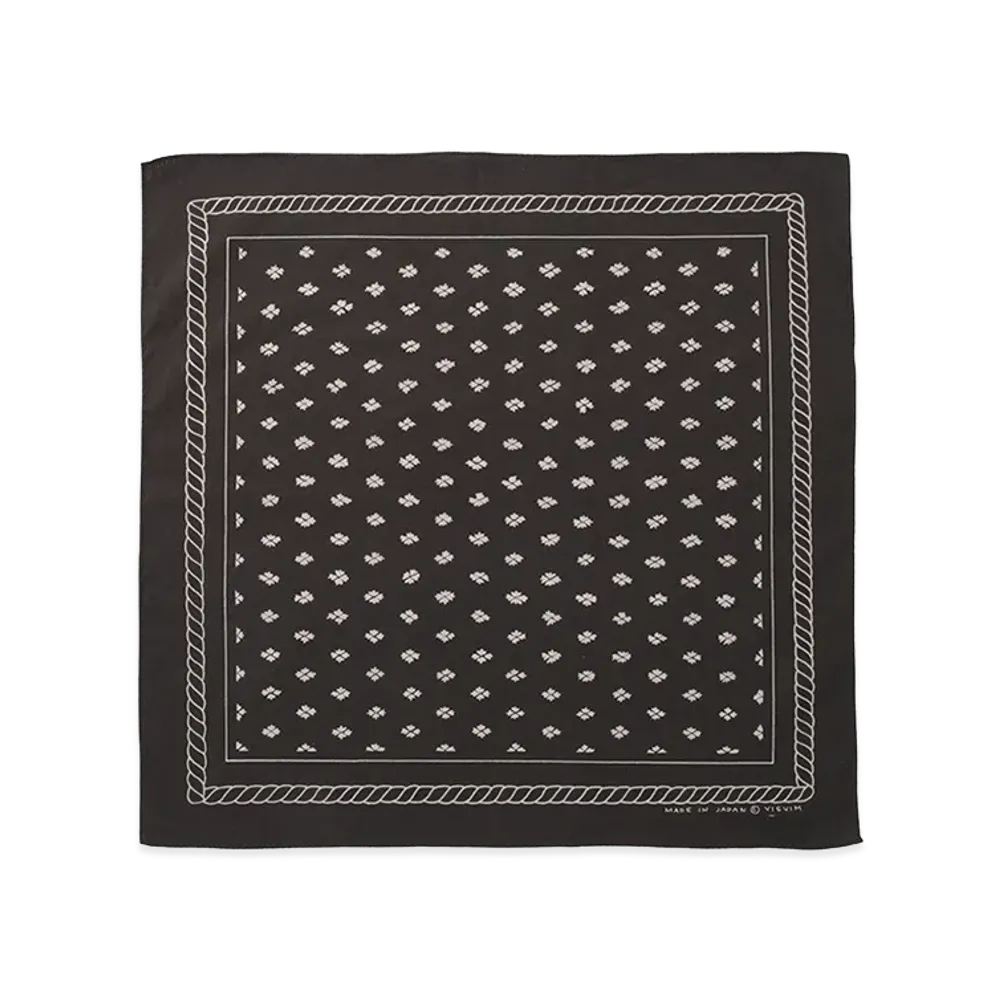 visvim Bandana (C/Sl Chambray) DMGD "Black"