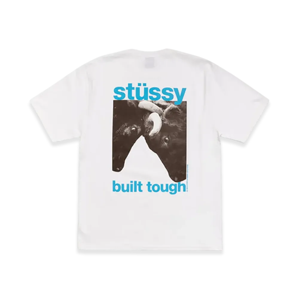 Stussy Built Tough Tee "White"