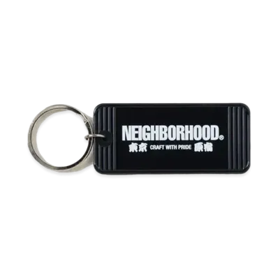 NEIGHBORHOOD Motel Type Key Tag-2 "Black"