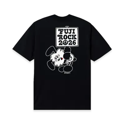 VERDY x fuji rock festival 2026 VICK Tee "Black"