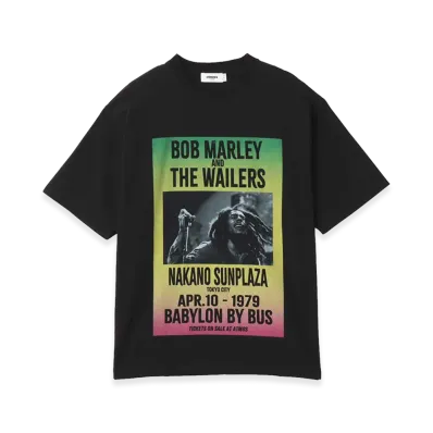 atmos x Bob Marley Babylon by Bus T-Shirt "Black"