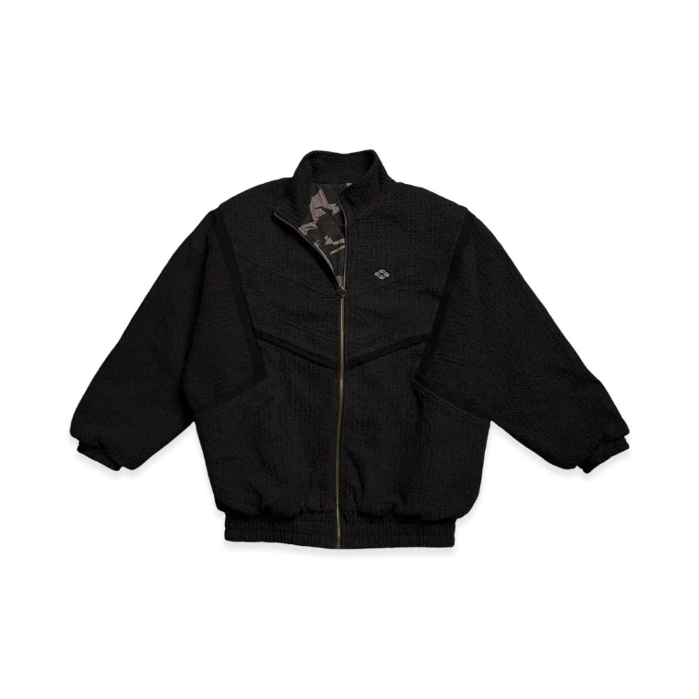 APHRODITEGANG Paper Crows Reversible Jacket "Black"